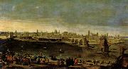 Maino, Juan Bautista del View of the City of Zaragoza oil painting on canvas